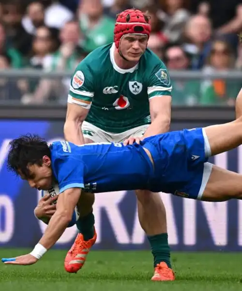 Italrugby coraggiosa, ma passa l’Irlanda: il Sei Nazioni azzurro si chiude con una sconfitta