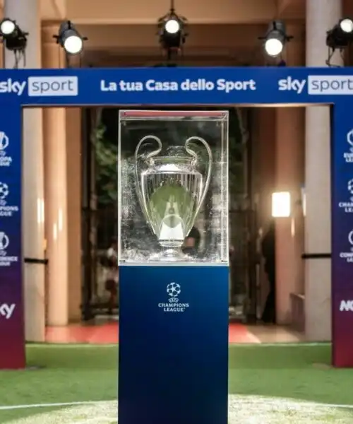 Sky ripropone il tour del trofeo della Champions League