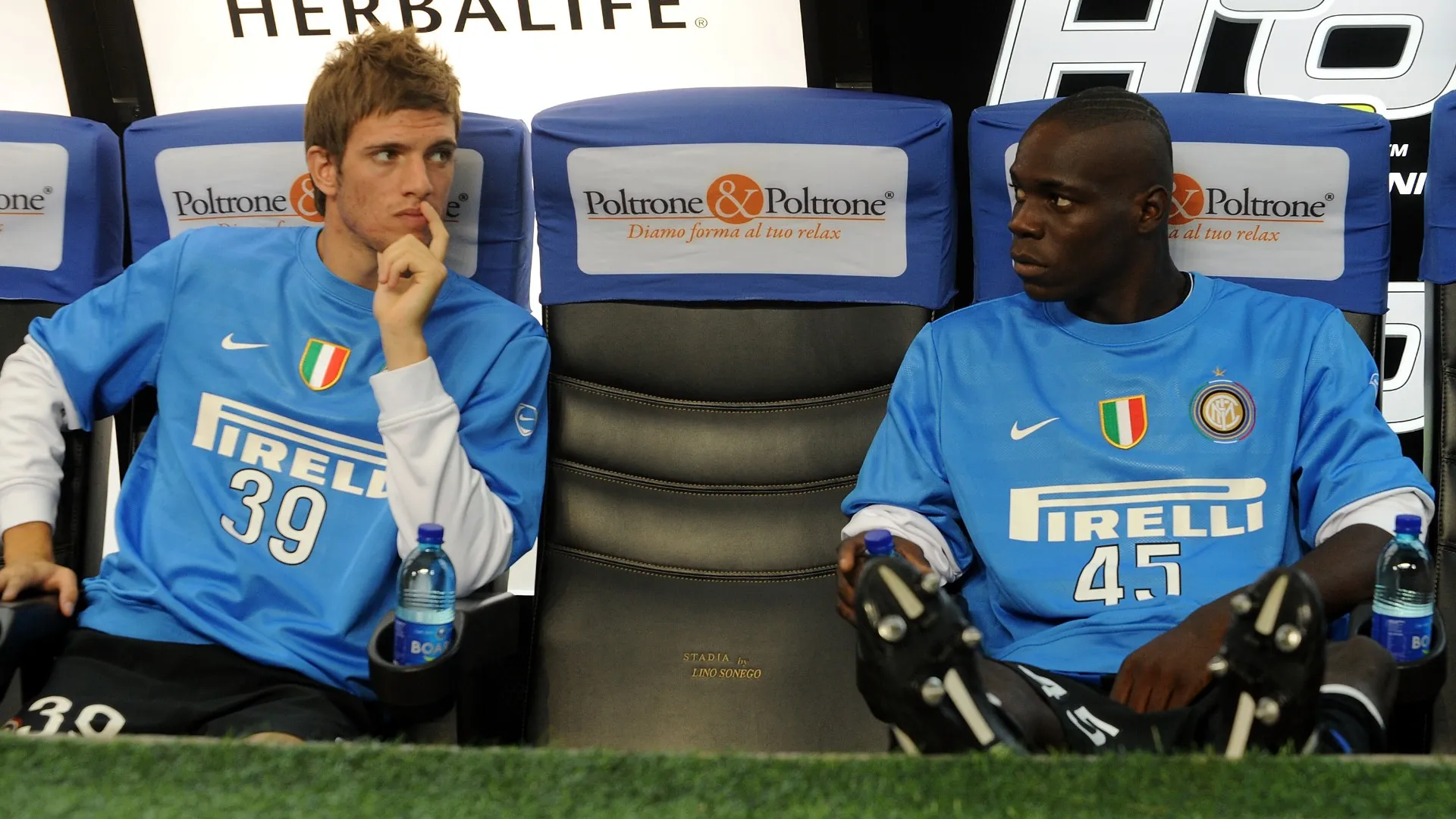 In nerazzurro ha anche stretto legami importantissimi come quello con Mario Balotelli
