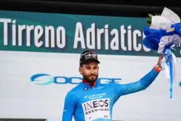 Tirreno-Adriatico: la quarta tappa è di Kooij, Filippo Ganna resta in maglia azzurra