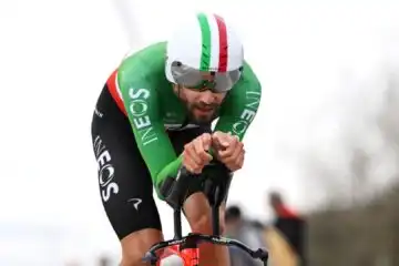 Filippo Ganna vince la prima tappa della Tirreno Adriatico