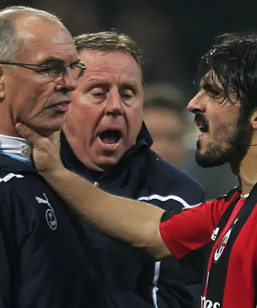 Gattuso contro Jordan: una delle peggiori risse nella storia del calcio. Foto