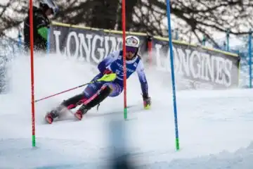 Giorgia Collomb non riesce a ripetersi nello slalom