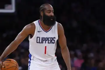 James Harden, 50 punti in faccia a Simone Fontecchio