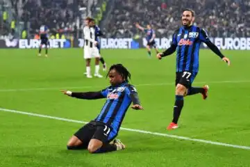 Poker dell’Atalanta, Juventus demolita allo Stadium