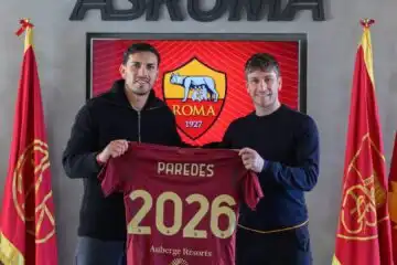 La Roma e Leandro Paredes vanno avanti insieme