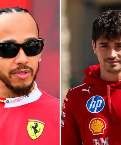 Ferrari, Lewis Hamilton e Charles Leclerc carichi: “Viviamo un sogno”