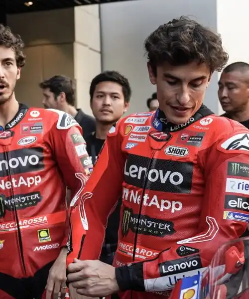 Ducati, Pirro tranchant sul duello Pecco Bagnaia-Marc Marquez