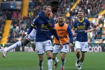 L’Hellas Verona sorprende l’Udinese, pari fra Monza e Parma