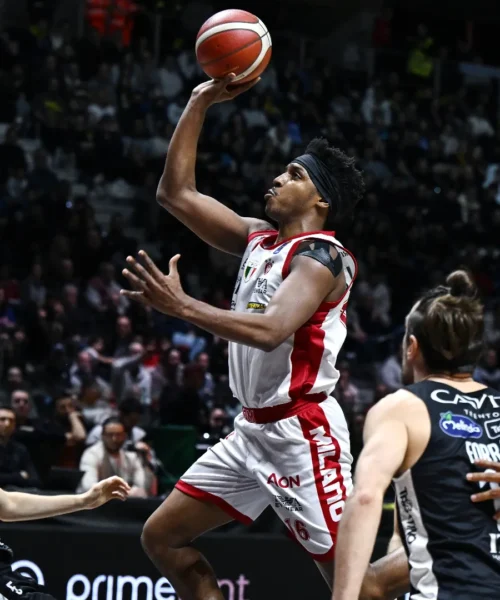 Olimpia Milano-Dolomiti Energia Trentino in chiaro