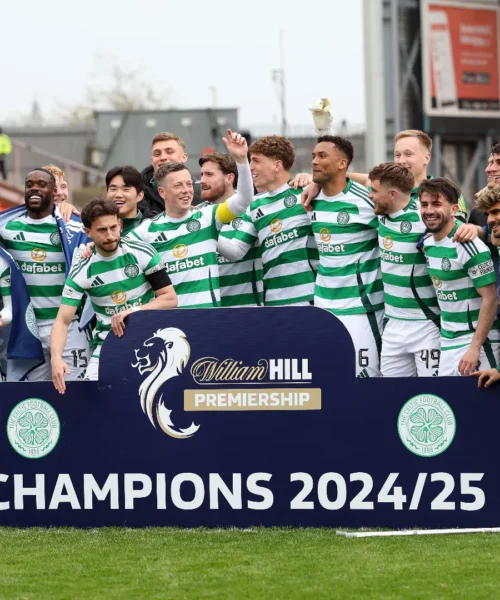 Celtic Glasgow campione di Scozia, eguagliati i Rangers