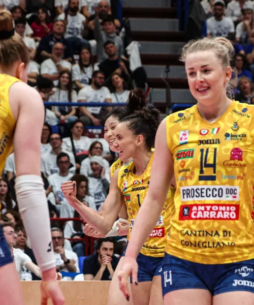 Volley: Conegliano si avvicina all’ottavo scudetto