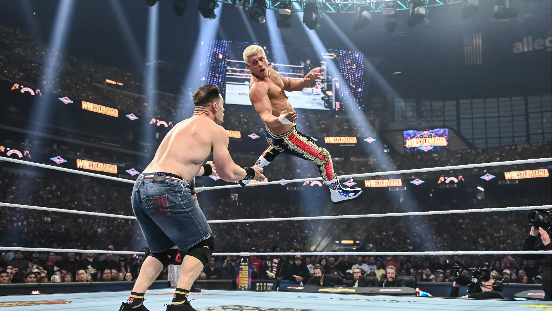 "Era solo questione di tempo! Tu e Cody avete combattuto un grande match, grande rispetto!"